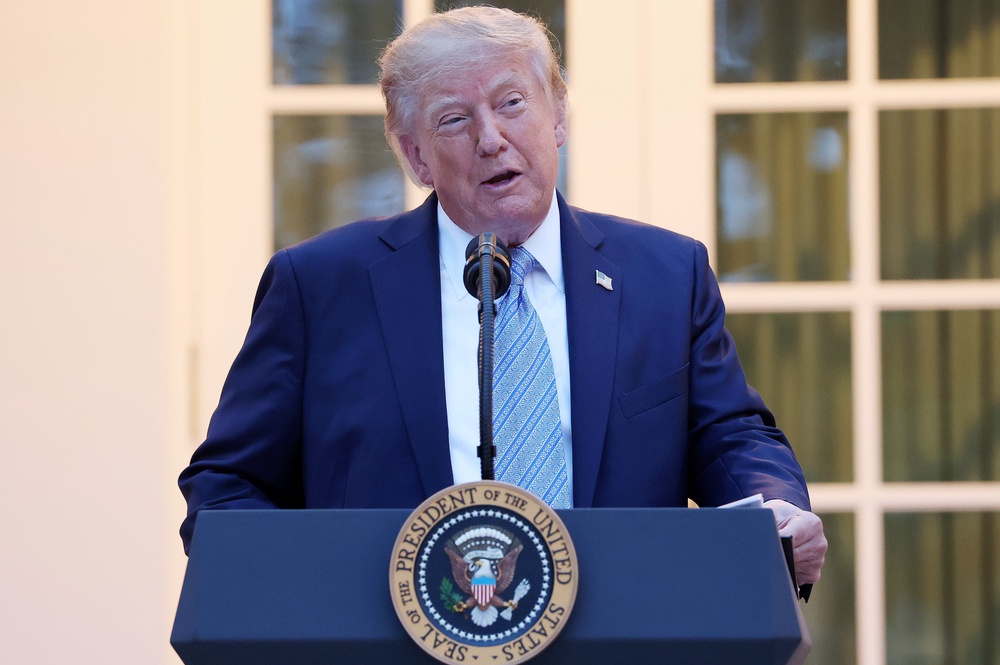 Donald Trump believes ‘whoever wins AI, wins’ and says he should he final arbiter on its use (Getty)