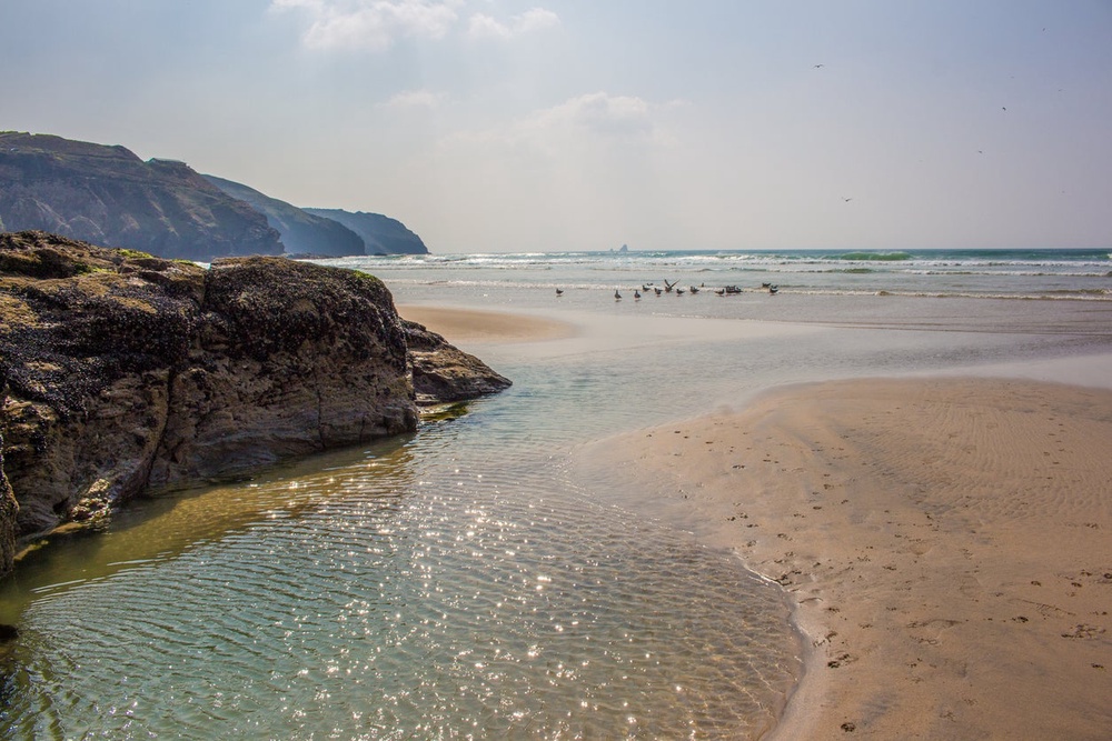 The couple’s cottage is not far from Perranporth beach (Getty Images/iStockphoto)