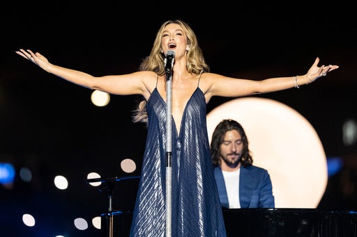 Australian singer Delta Goodrem (AP)