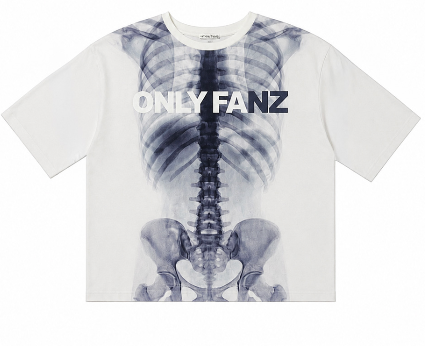 OFNZ Distressed Tee which will be retailing for £130 (OnlyFans/PA)