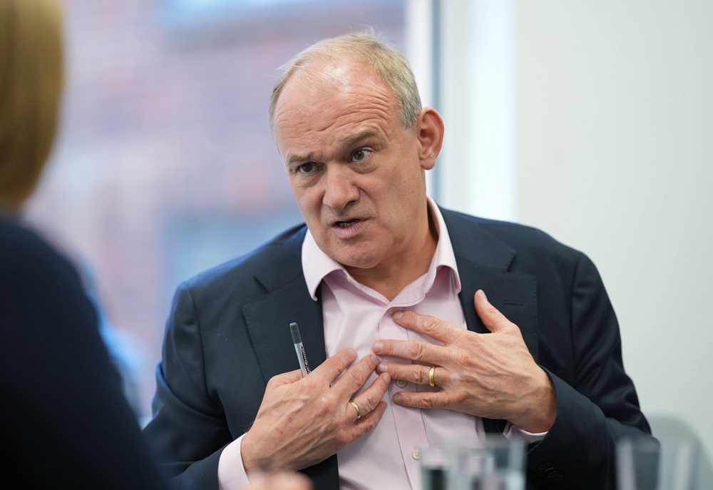 Sir Ed Davey has been Liberal Democrat leader since 2020 (Yui Mok/PA) (PA Wire)
