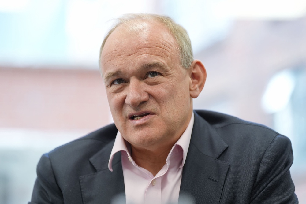 Liberal Democrat leader Sir Ed Davey (Yui Mok/PA) (PA Wire)