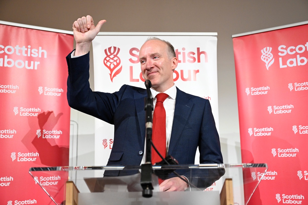Michael Marra describes himself as being 'rooted in Labour', telling party members during the campaign how he went on trade union marches as a child with his sister and his parents (PA)