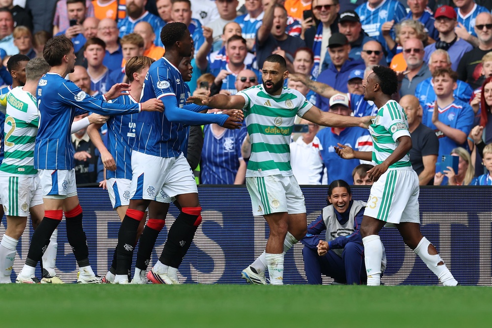 Celtic and Rangers will renew hostilities on the pitch (Getty)