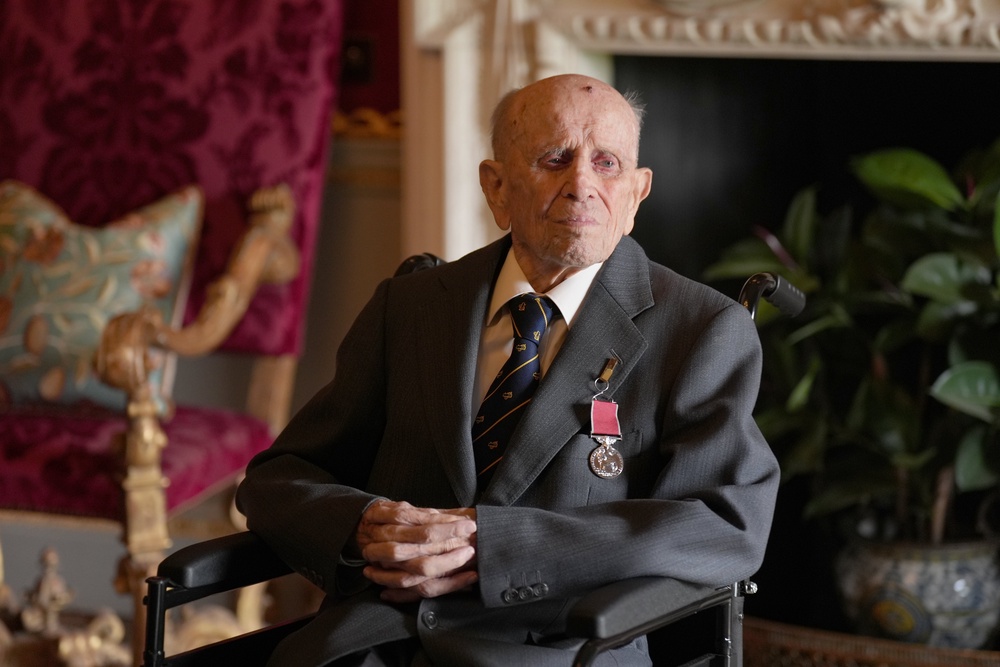 Norman Irwin received the British Empire Medal last year (Niall Carson/PA) (PA Wire)