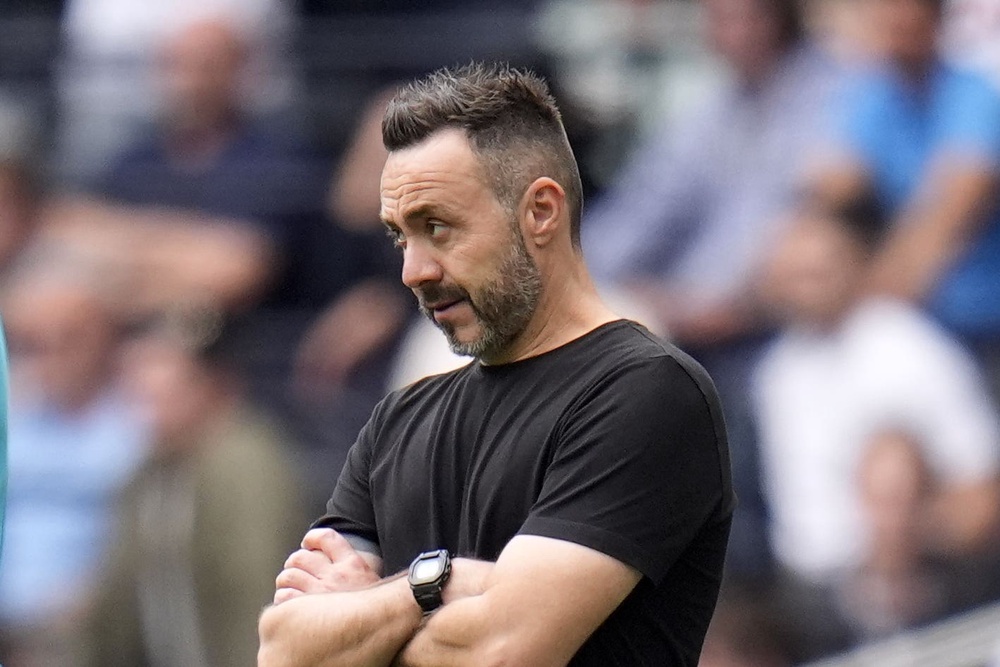 Roberto De Zerbi could be sacked as big-spending Tottenham sit rock bottom after five games (PA Wire)
