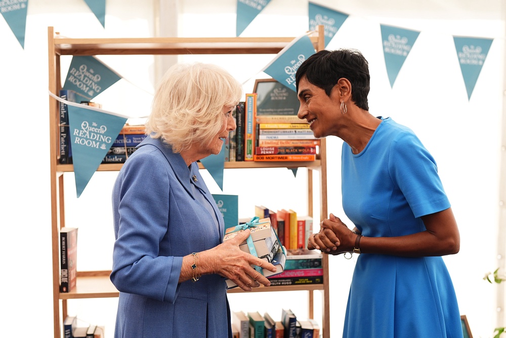 Reeta Chakrabarti, whose book, Finding Belle, has made the list for The Queen’s Reading Room Book Club Autumn 2026 season, thanked the Queen (Aaron Chown/PA) (PA Wire)