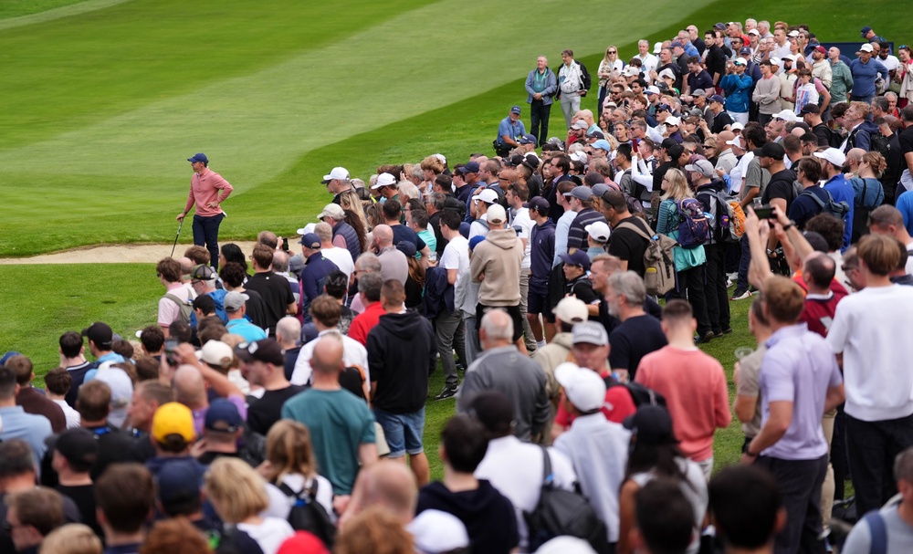 Rory McIlroy drew in the crowds again at Wentworth (Adam Davy/PA)