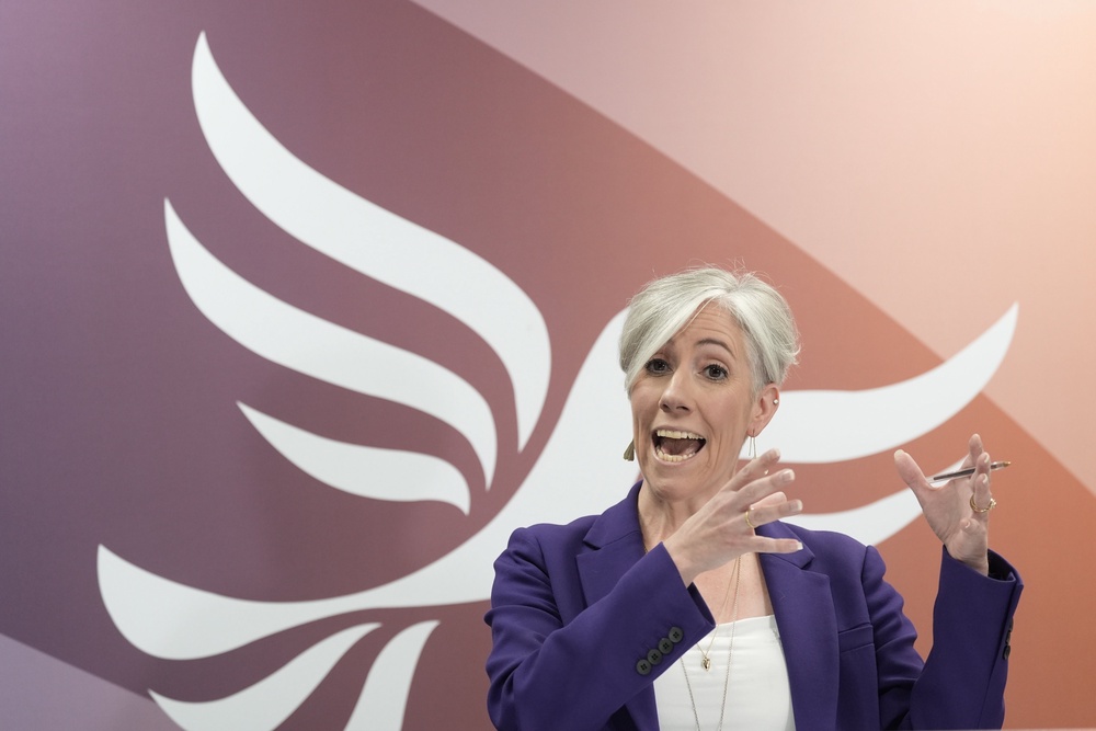 Daisy Cooper will set out how the party would strike a growth and defence partnership with Europe (Stefan Rousseau/PA) (PA Wire)