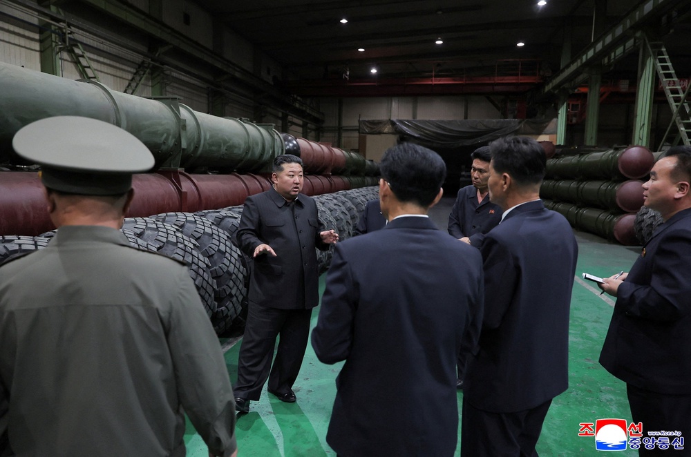 Kim Jong Un has said he could return to talks if the US dropped its ‘hostile policy’ (Reuters)