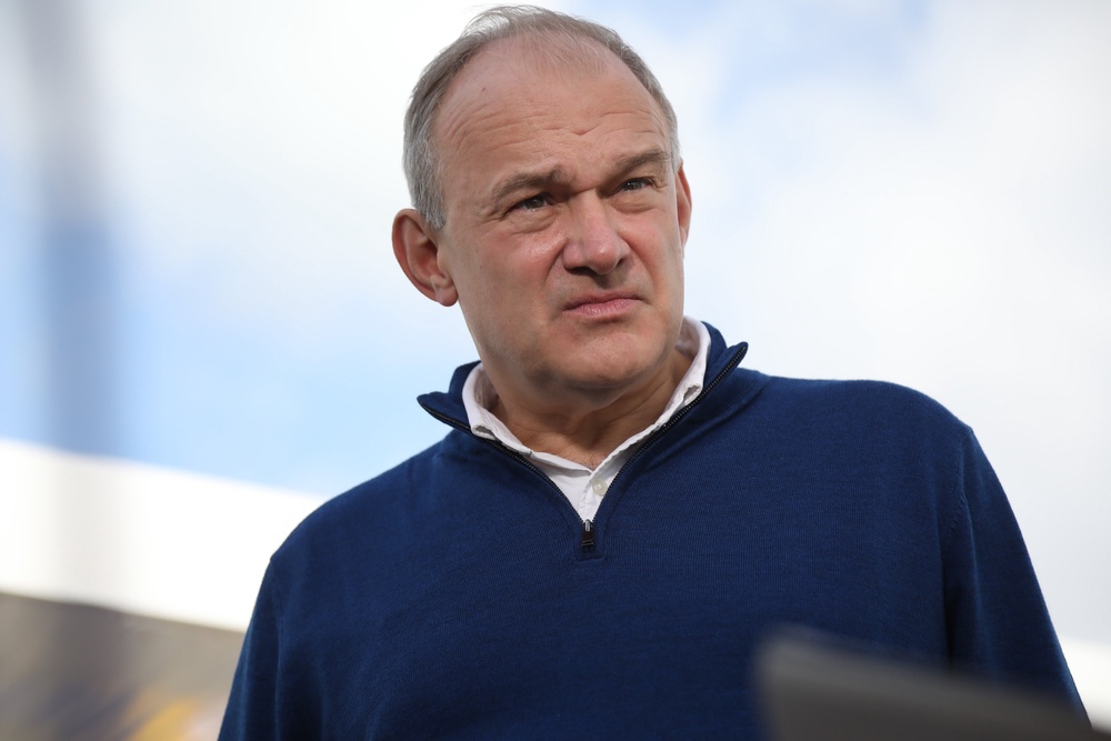 Ed Davey said he 'feels sorry' for the royal family that the row is playing out on a public stage (Getty)