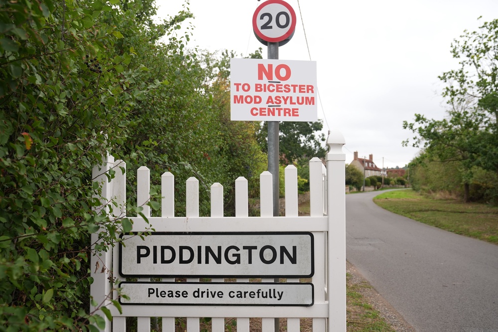 Piddington in Oxfordshire, where residents voted to leave the UK in a symbolic independence ‘referendum’ (PA)