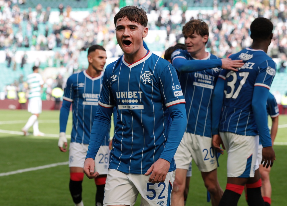 Image from: Celtic v Rangers LIVE: Gers add to Hoops misery with second Old Firm win in a week