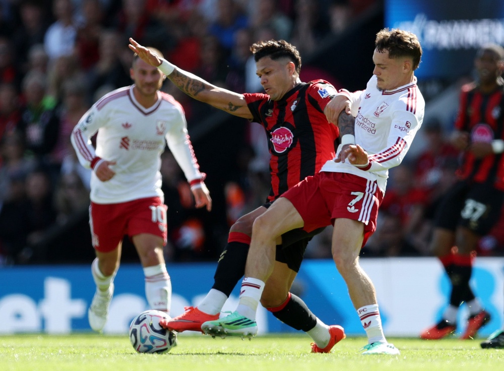 The Premier League contest was a close affair but Liverpool edged to victory (Getty)