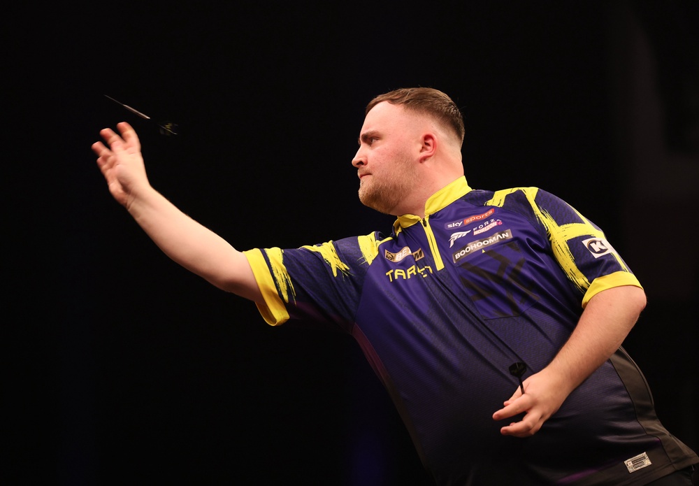 Littler was beaten by Jonny Clayton in Amsterdam (Richard Sellers/PA) (PA Wire)