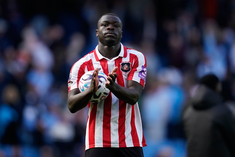 Brian Brobbey ran Man City ragged but still lost despite a hat-trick (AP)