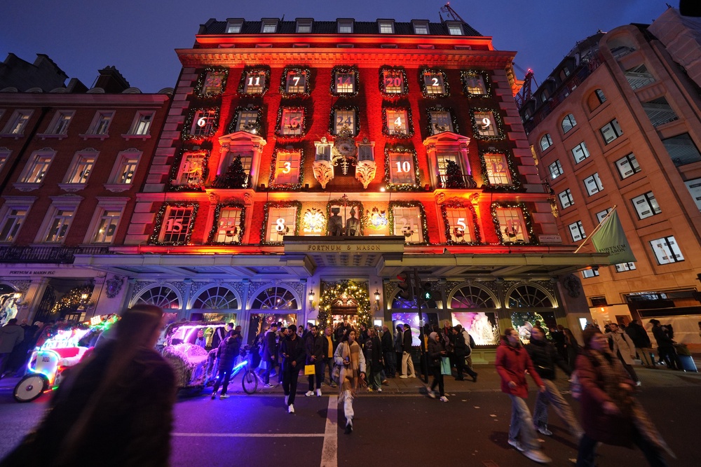 Business chiefs including the head of Fortnum & Mason welcomed the pledge (Yui Mok/PA) (PA Archive)