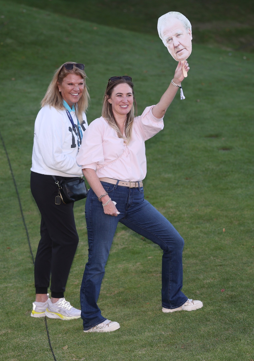 Clarkson was at Wentworth supporting Spuan. Sort of... (Getty)