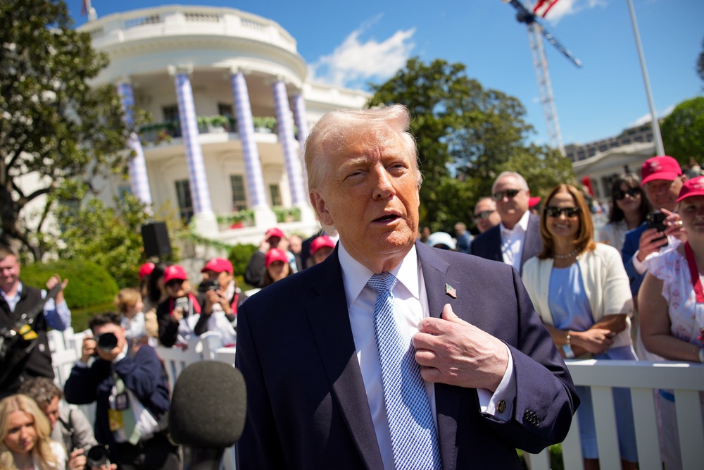 Citing persistent ‘fake news’ coverage, President Donald Trump cut off physical access on Friday for three major outlets while threatening that additional news organizations could face similar restrictions (Getty Images)