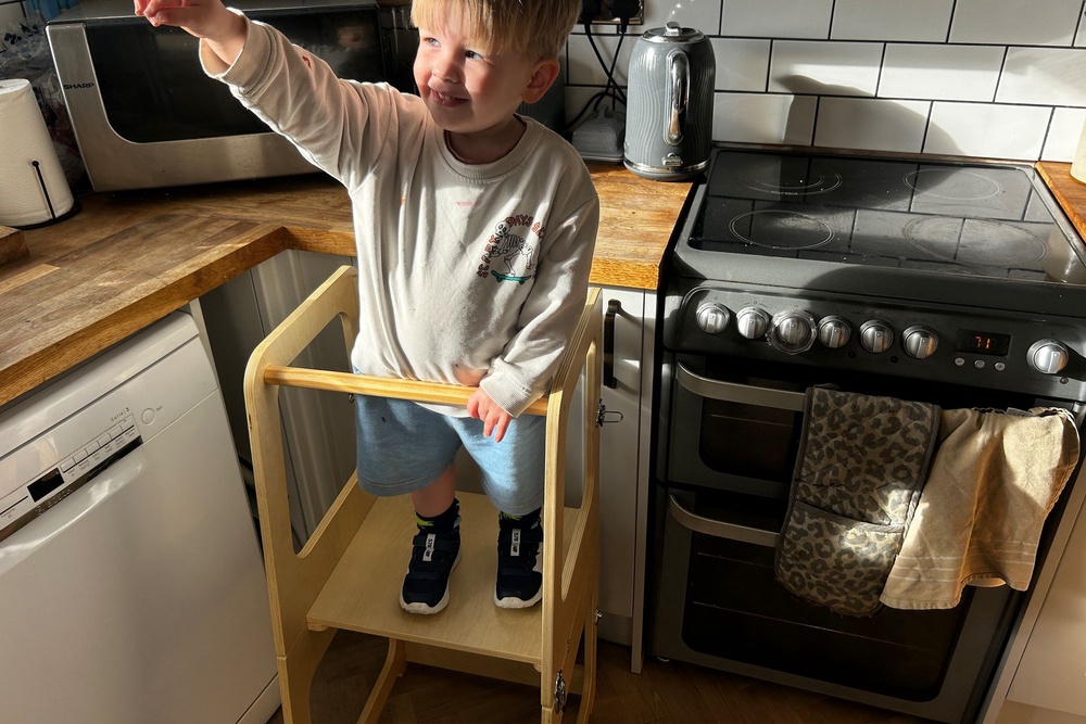 This can be a tower and table (Rebecca Moore/The Independent)