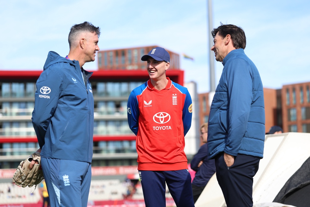 Kevin Pietersen and England’s red-ball coach Stephen Fleming have been working with Stokes (Getty)