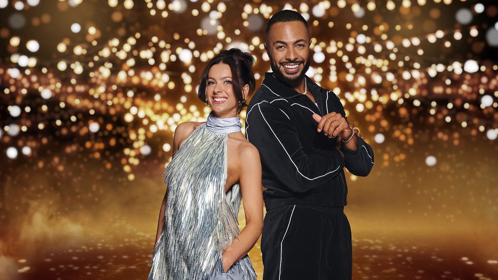 ‘Strictly’ superfan Abi Clarke and former contestant Tyler West (BBC/Ray Burmiston/BBC Creative)