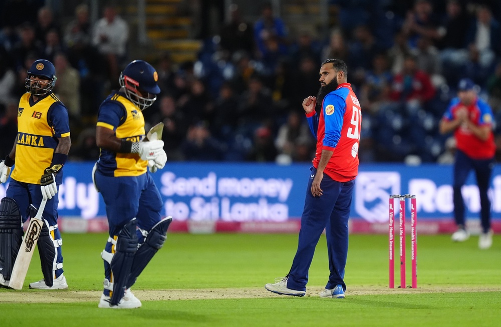 Sri Lanka will avoid facing Adil Rashid in the ODIs (David Davies/PA) (PA Wire)