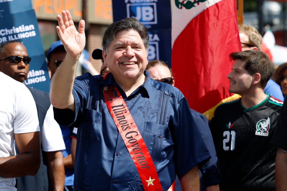 Pritzker said he started taking a GLP-1 after he was diagnosed with Type 2 diabetes (AFP/Getty)