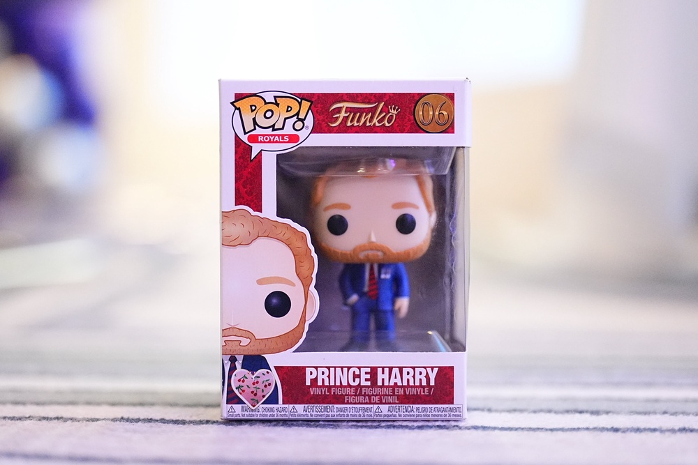 A close-up of the Prince Harry figure (Aaron Chown/PA) (PA Wire)