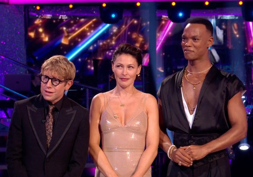 Josh Widdicombe, Emma Willis and Johannes Radebe are ‘Strictly’s new hosts (BBC)