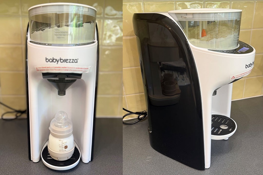 Baby Brezza’s machine is more streamlined than Tommee Tippee’s (Sarah Jones)