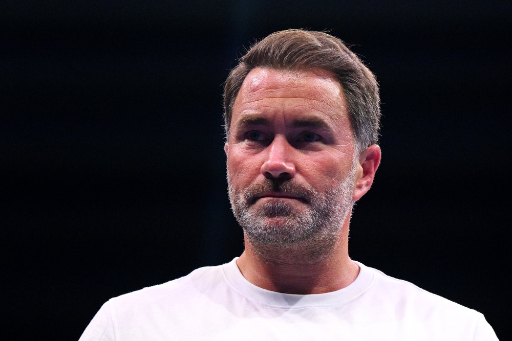 Eddie Hearn oversees Pollock’s commercial deals but was not involved in his contract negotiations (Getty)