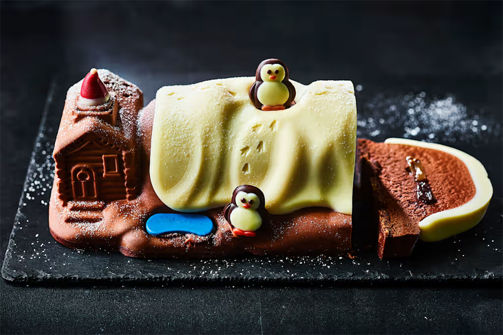 Image from: M&S’s Christmas food-to-order is here – and it stars a festive Colin