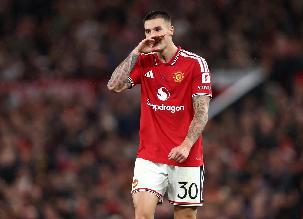 Sesko missed United's weekend draw at Fulham (Getty)