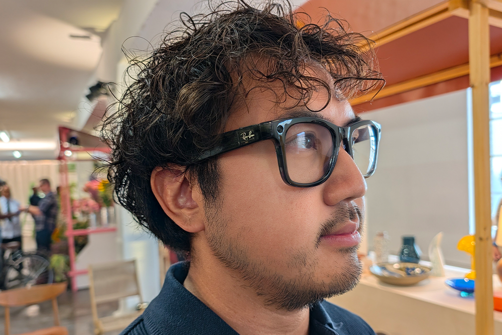Meta partnered with Ray-Ban to launch smart glasses (Alex Lee/The Independent)