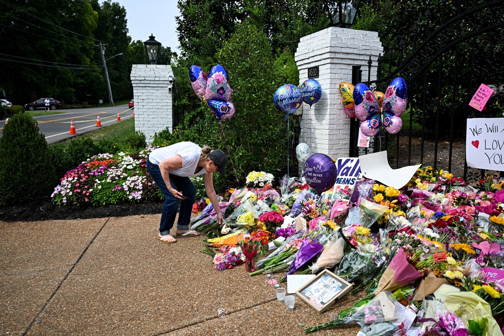 The shake-up over Dolly Parton's property security comes nearly a month after her death (AFP/Getty)