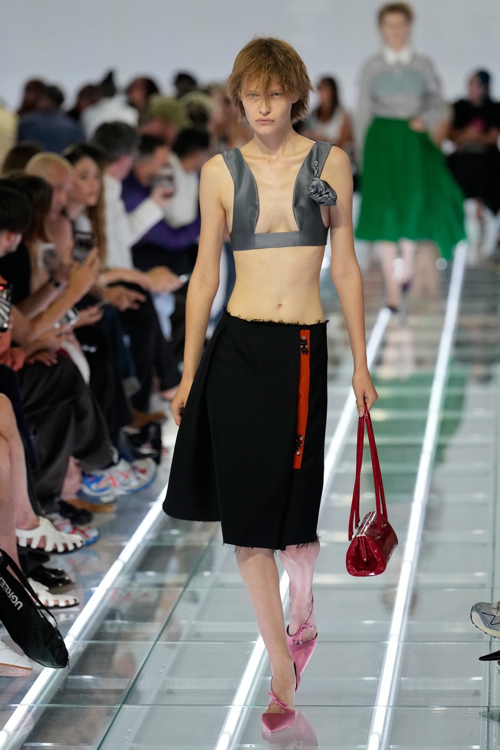‘Bra bags’ are the new bag trend from Prada (Luca Bruno/AP) (AP)
