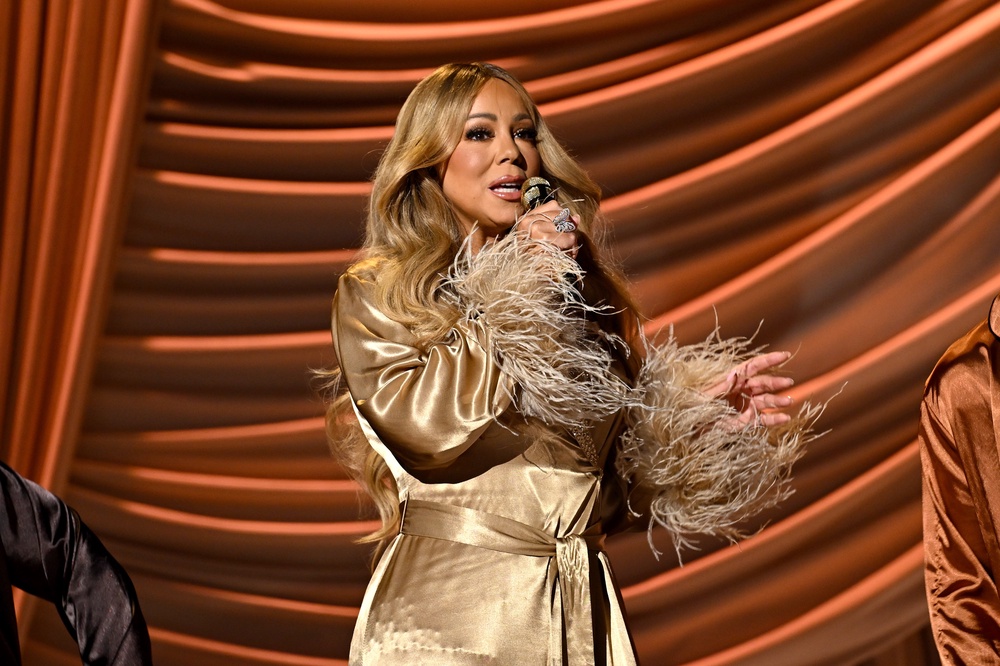 The track has surpassed various records and most impressively, Mariah Carey’s “All I Want For Christmas Is You” (Getty Images for MTV)