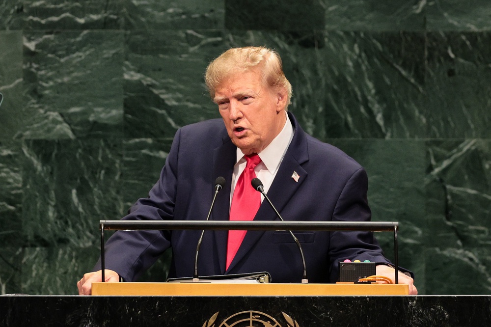 Trump said he was weighing up whether to ‘annihilate’ Iran (Getty)