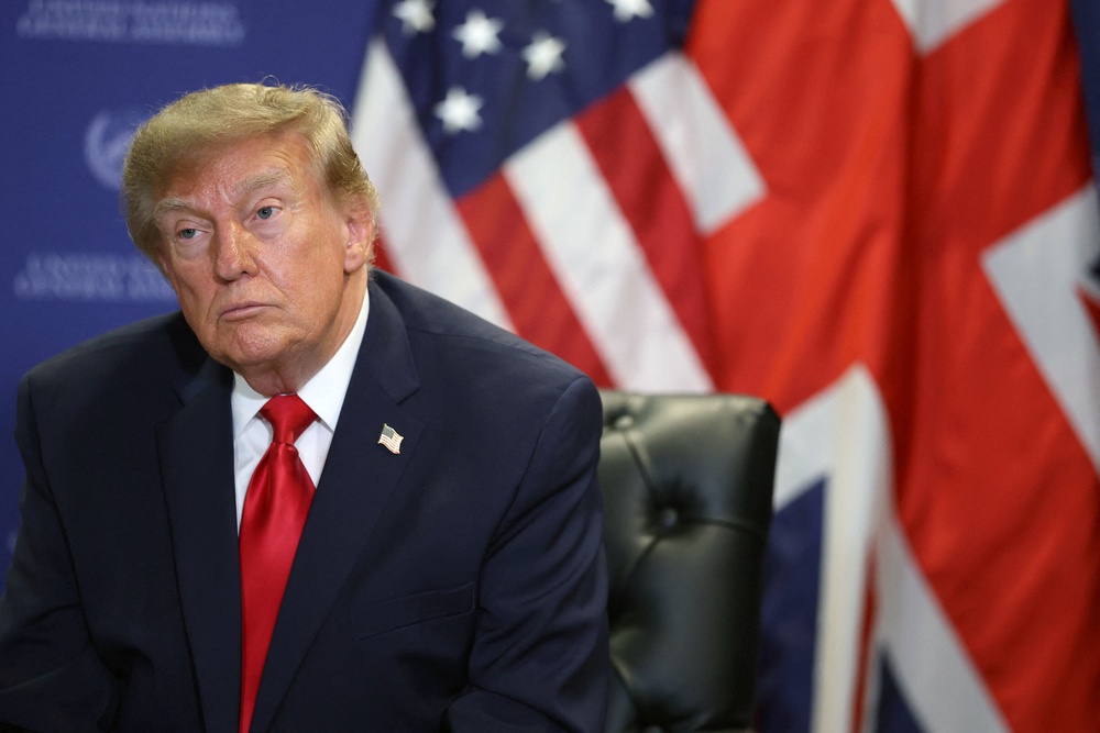 US President Donald Trump described the deal as ‘terrible’ (Toby Melville/PA) (PA Wire)