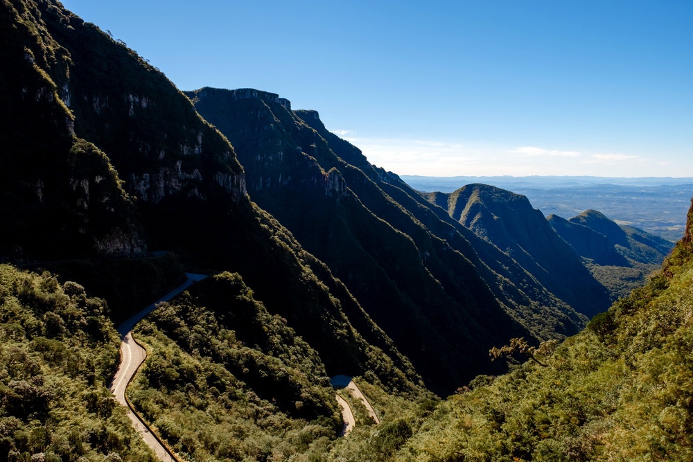 The search has been launched in the mountainous region of Santa Catarina (Getty/iStock)