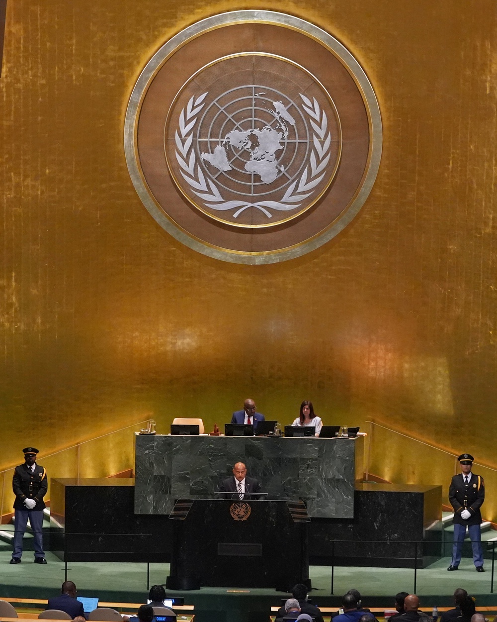 The country’s international code is changing from NRU to NRO (AP)