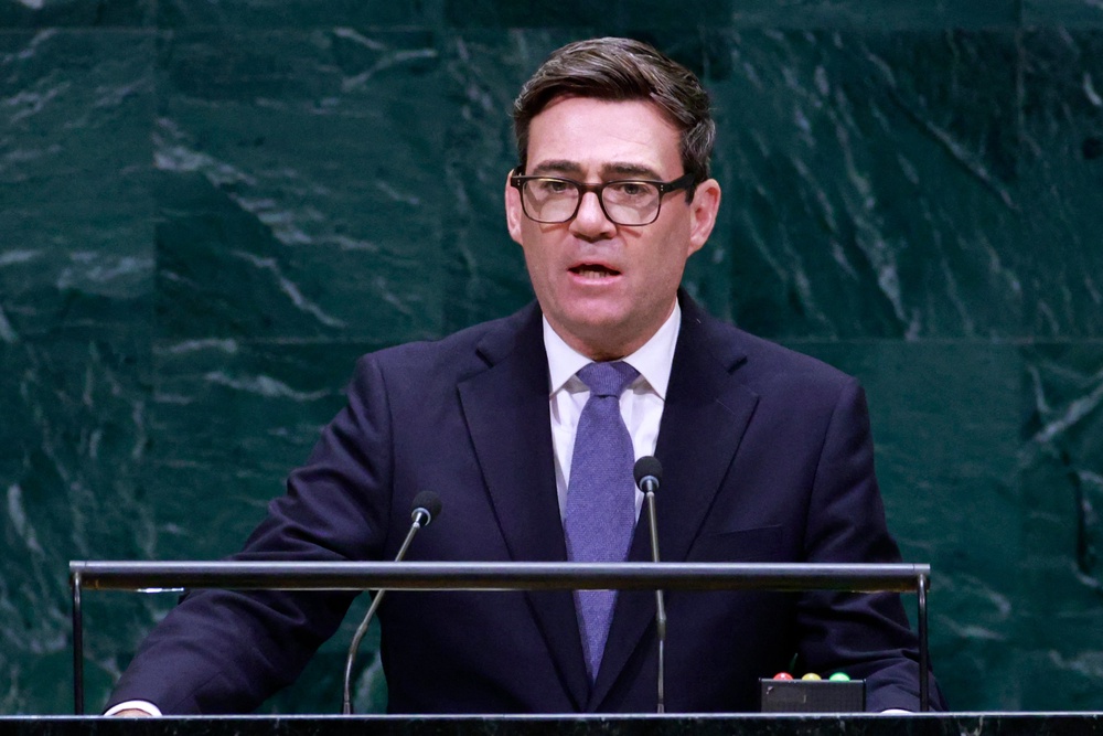 Andy Burnham Russia of exploiting Brexit to sow division in the UK as he announced a new unit to tackle online disinformation (AFP/Getty)