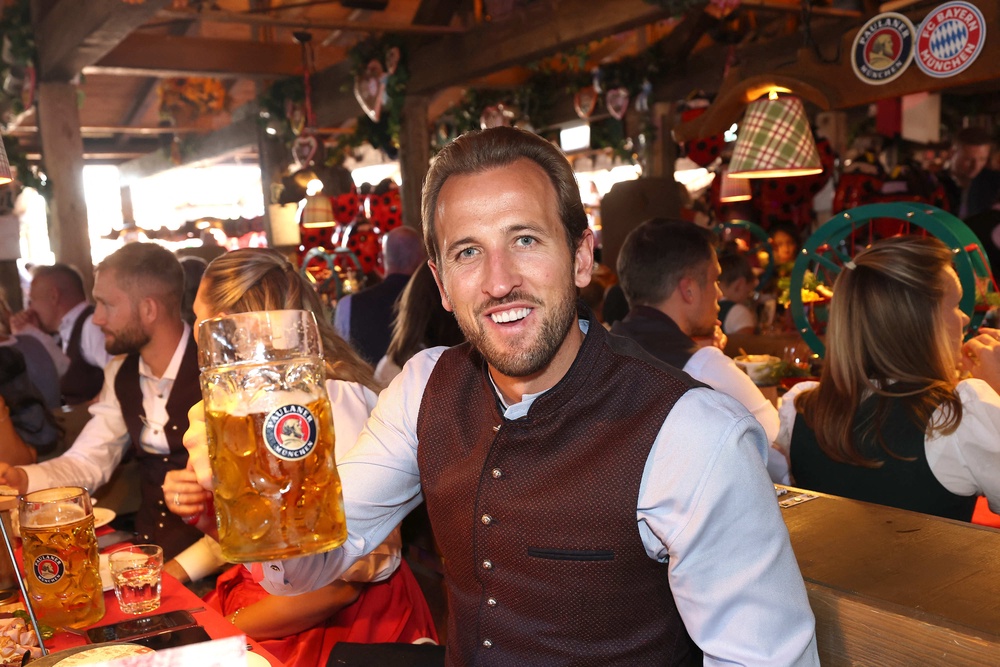 Harry Kane was instrumental in Bayern Munich’s league and cup double last season (Reuters)