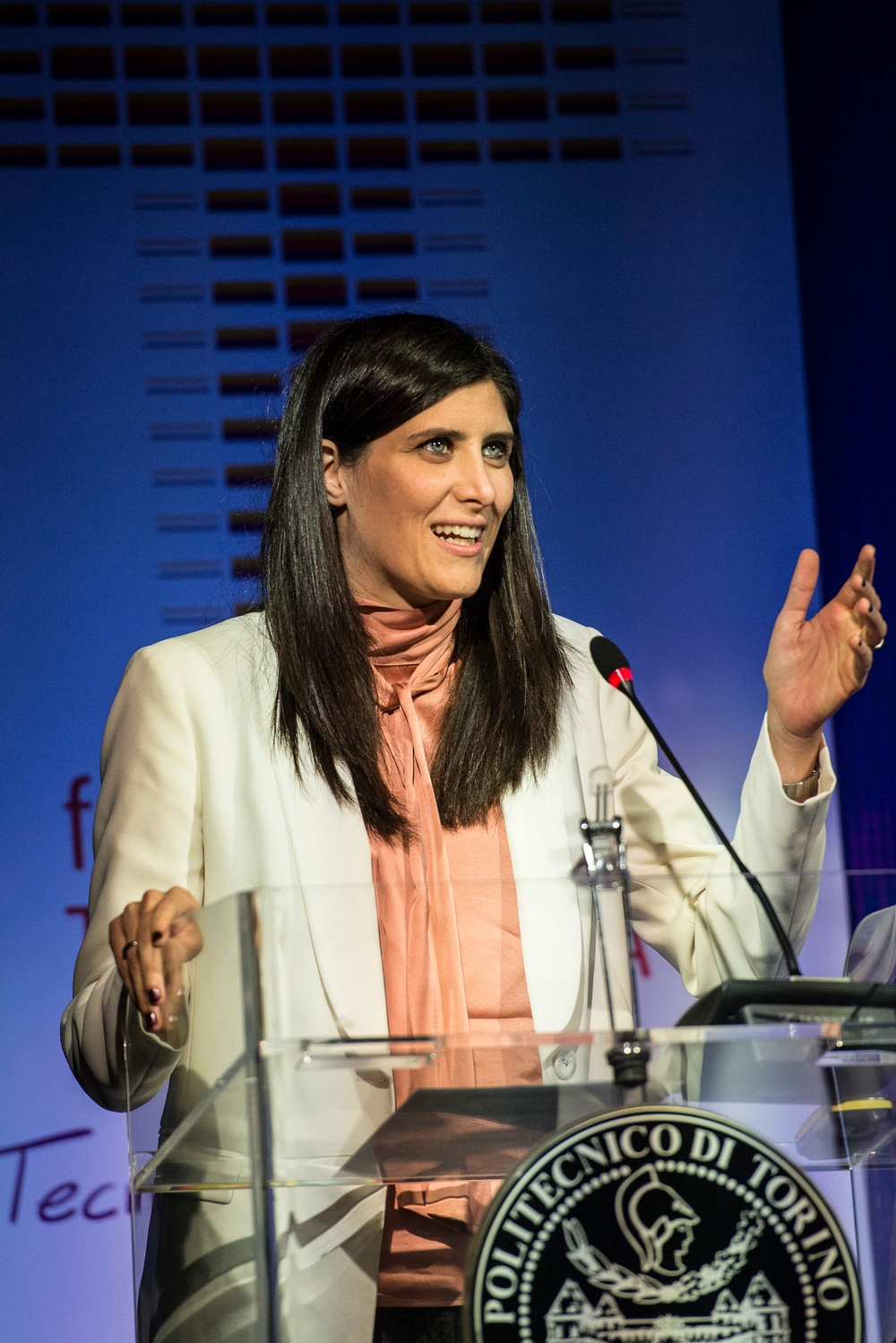 Turin mayor Chiara Appendino is among those calling Tajani out for his remarks (Getty)