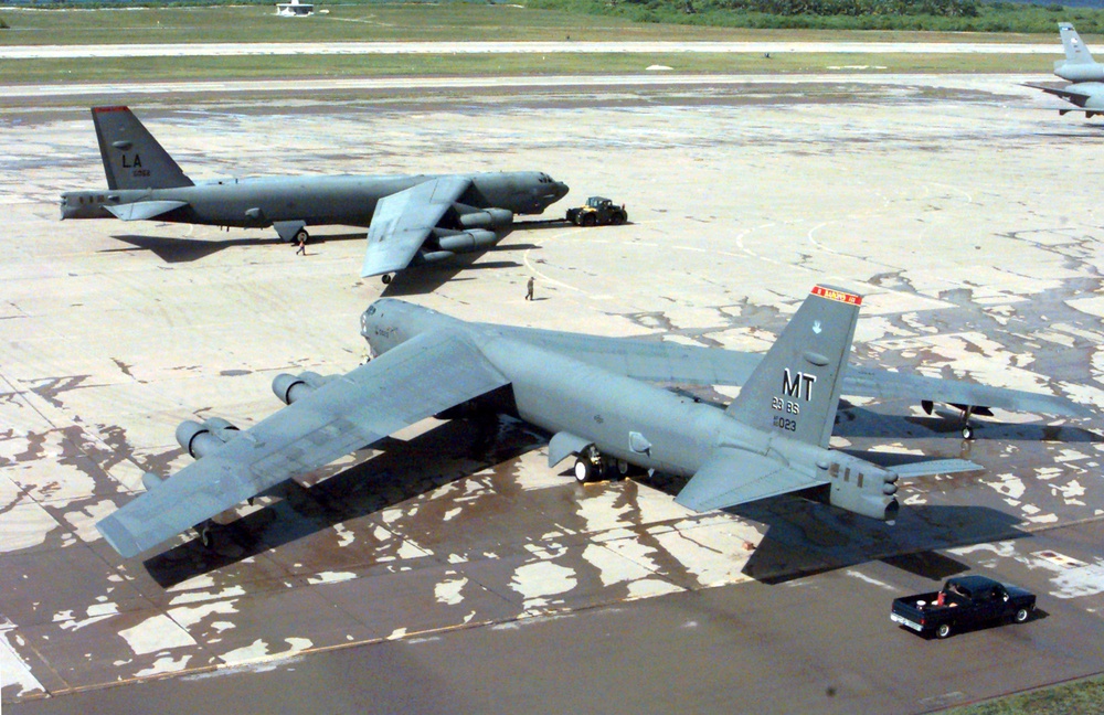 The base at Diego Garcia is used by both US and British forces (PA Media) (PA Media)