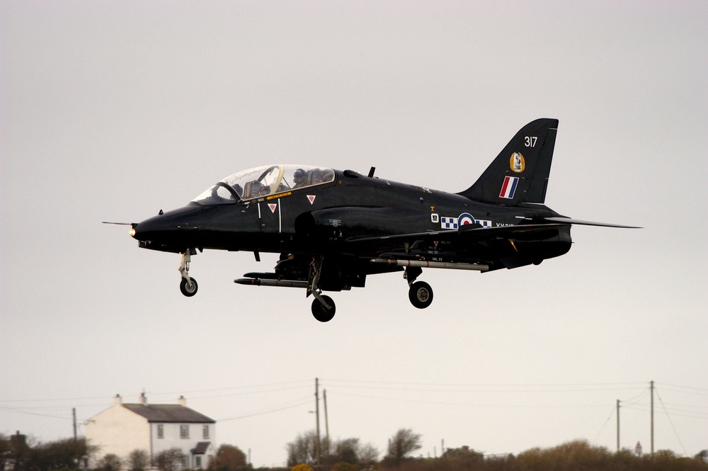 File photo of a BAe Hawk Trainer (Alamy/PA)