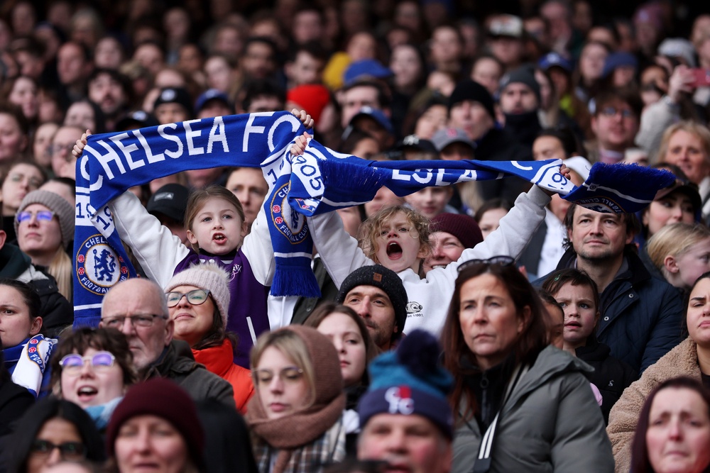 Match day at Stamford Bridge for the Women's Super League (Getty Images)
