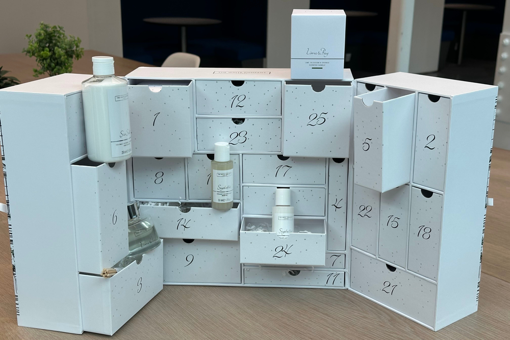 The White Company advent packaging remains largely the same year on year (The Independent)