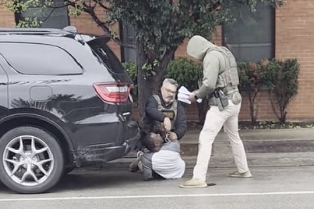 On September 20 in Evanston, Illinois, a Black U.S. citizen was apprehended on his way to collect a prescription by federal agents in what the Department of Homeland Security said was a case of mistaken identity (AP)